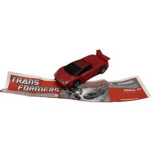 Transformers Universe Deluxe Sideswipe Red Sports Car Action Figure By Hasbro